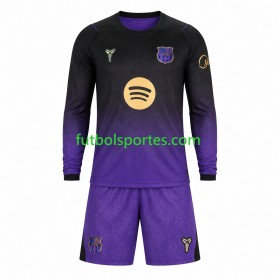 Camiseta FC Barcelona Niño Segunda Equipación 2026/2027 Manga Larga